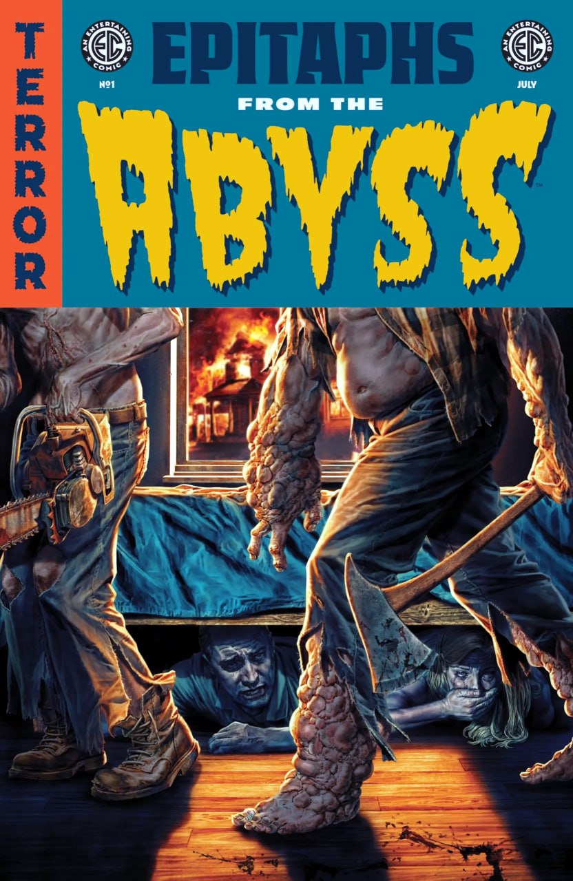 Portada ampliada de Epitaphs from the Abyss