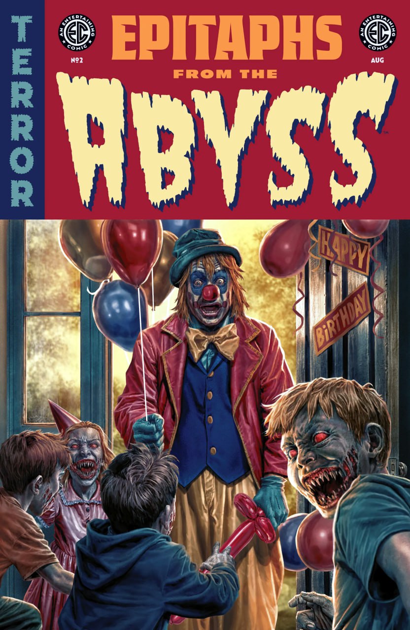 Portada ampliada de Epitaphs from the Abyss