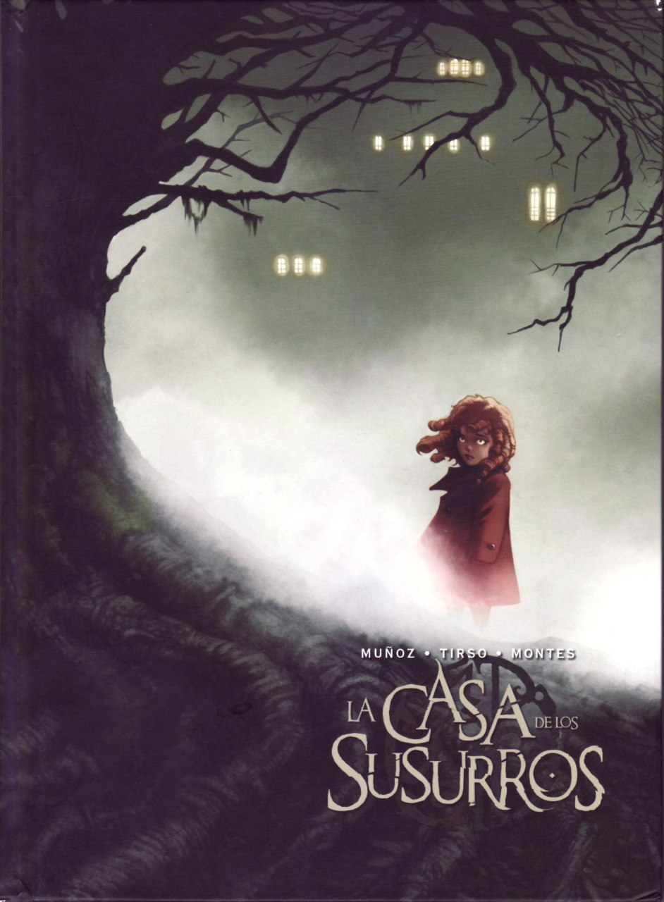 Portada ampliada de La casa de los susurros