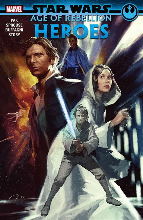 Portada ampliada de STAR WARS AGE OF REBELLION HEROES