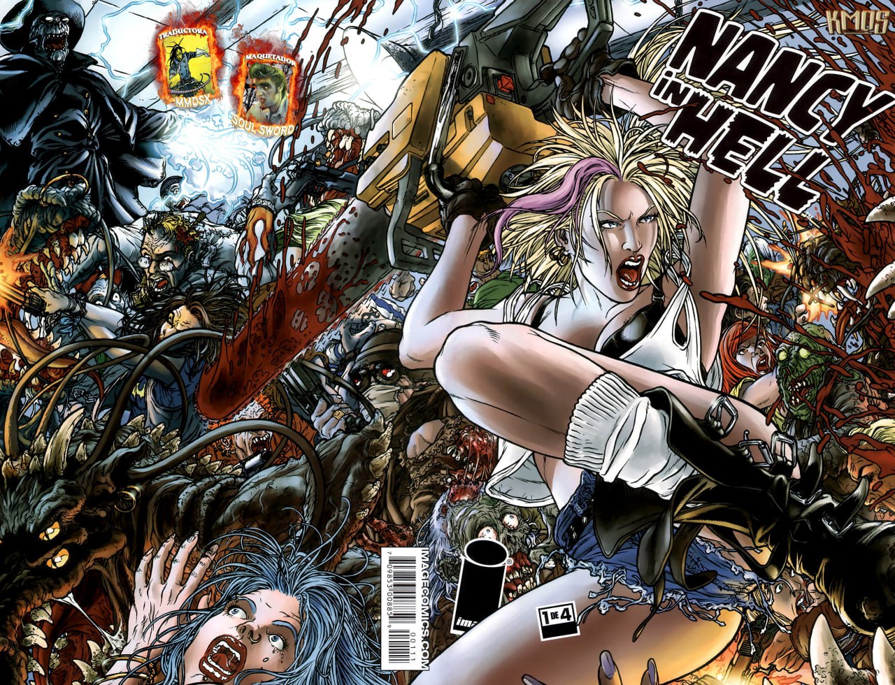 Portada ampliada de NANCY IN HELL