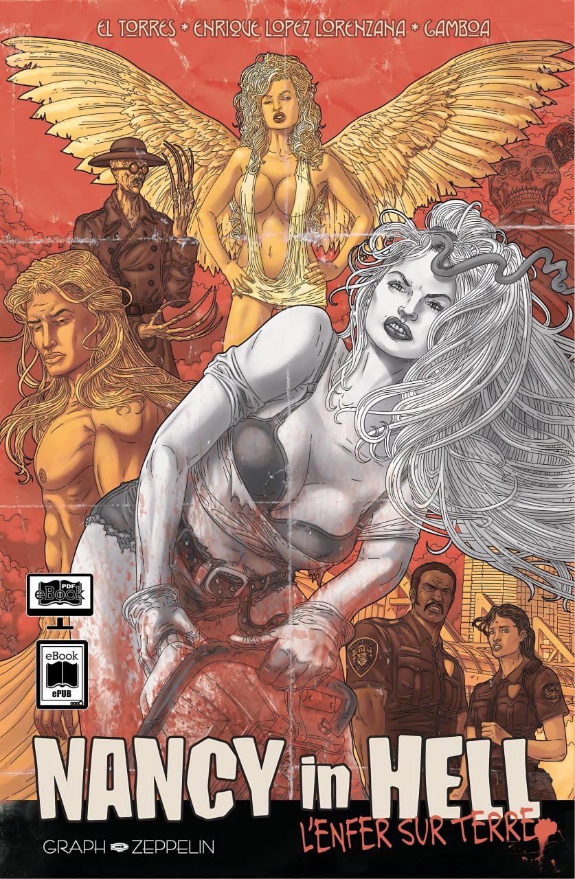 Portada ampliada de NANCY in HELL