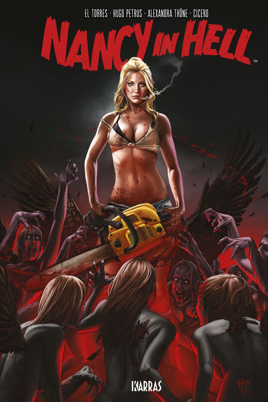 Portada ampliada de NANCY IN HELL
