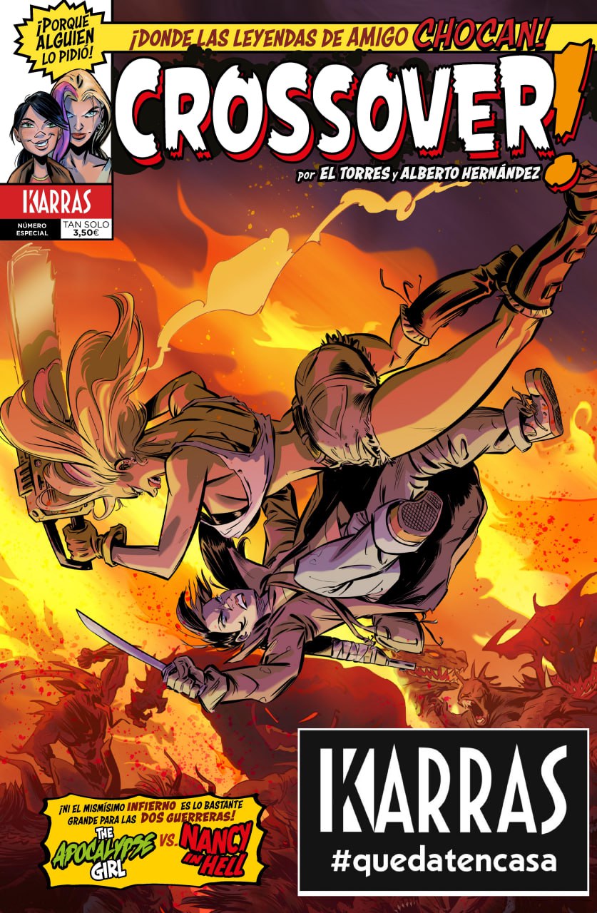 Portada ampliada de CROSSOVER