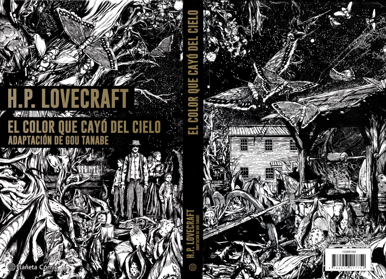 Portada ampliada de EL COLOR QUE CAYÓ DEL CIELO