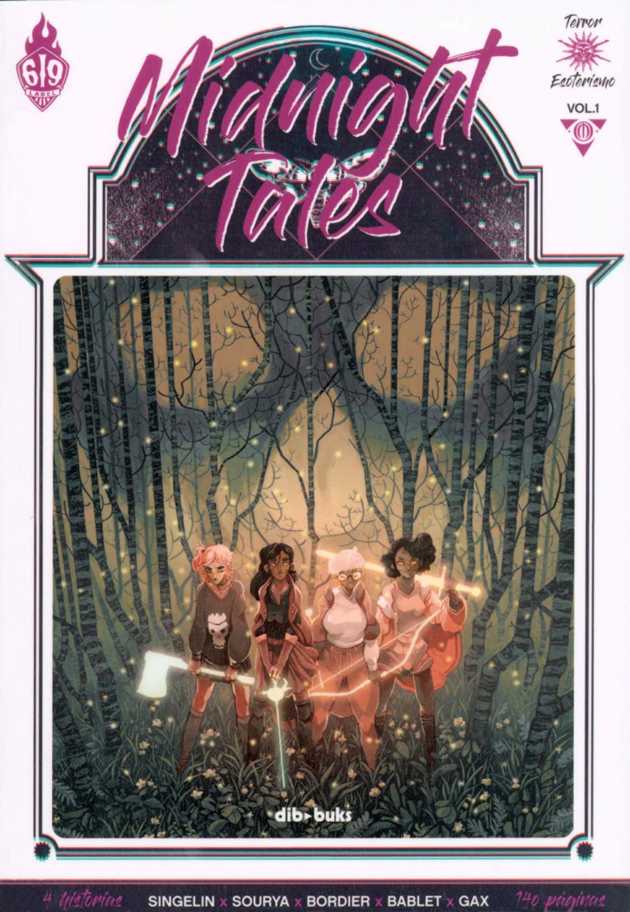 Portada ampliada de Midnight Tales