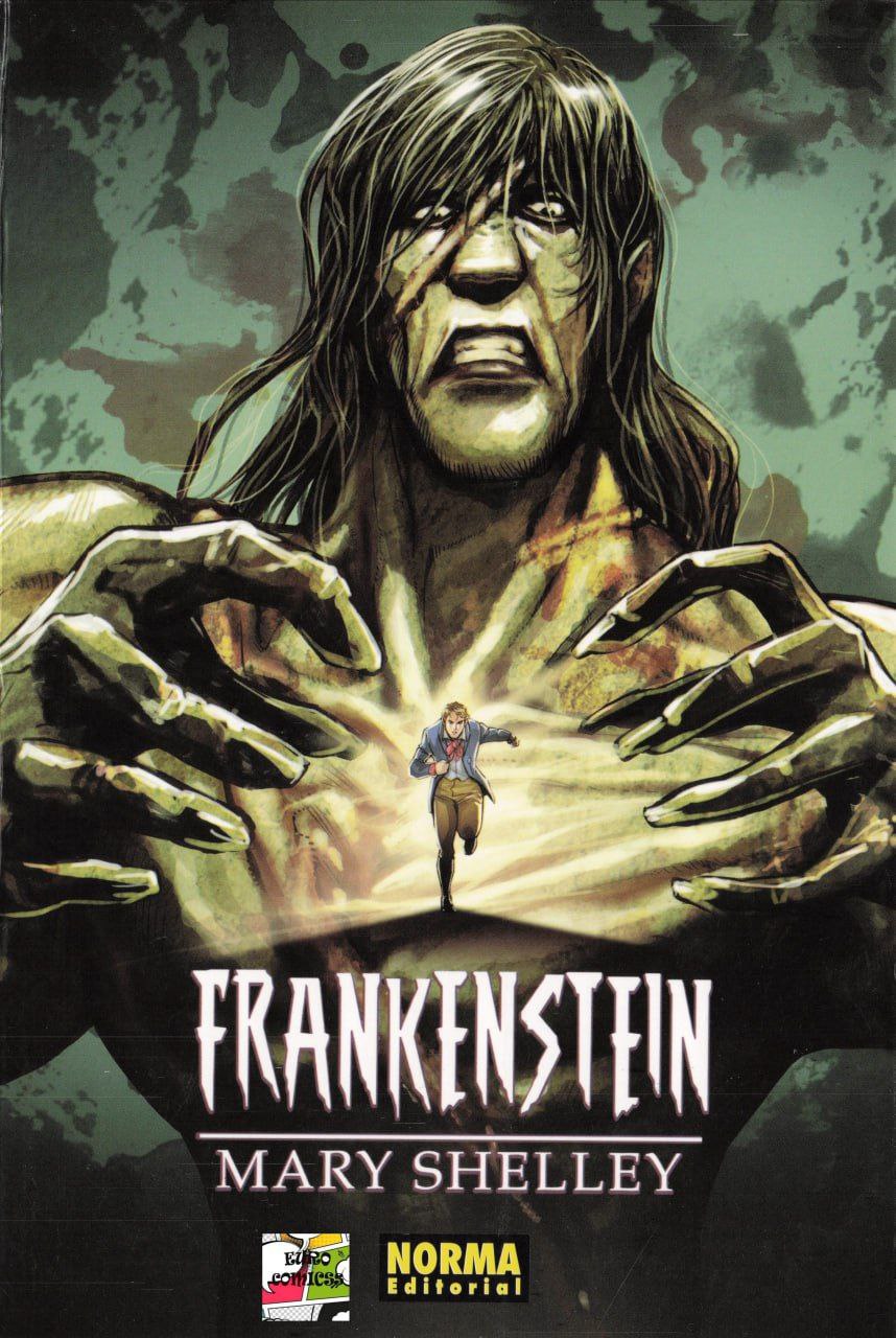 Portada ampliada de Frankenstein