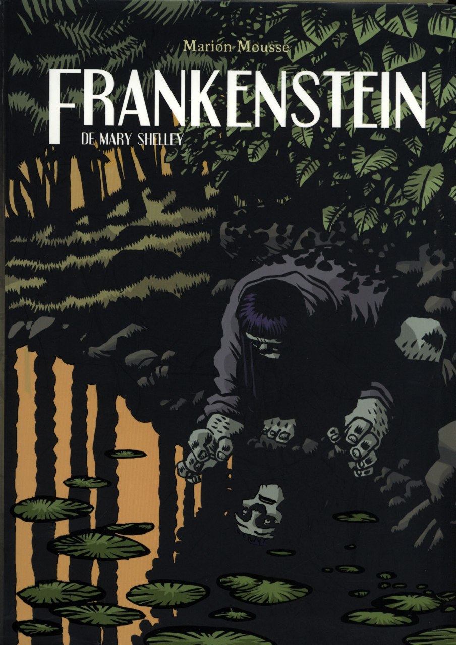 Portada ampliada de FRANKENSTEIN