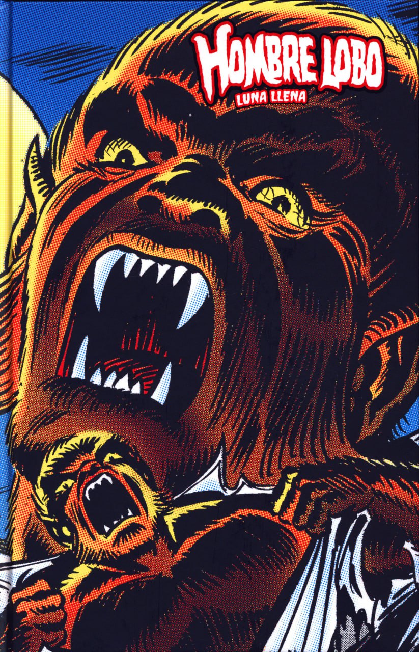 Portada ampliada de Hombre Lobo