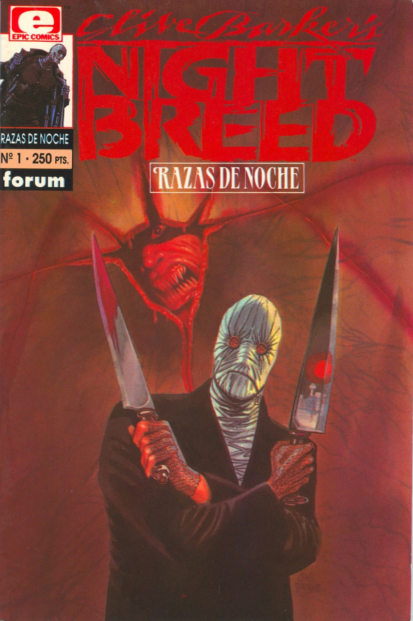Portada ampliada de NIGHT BREED 'RAZAS DE NOCHE'