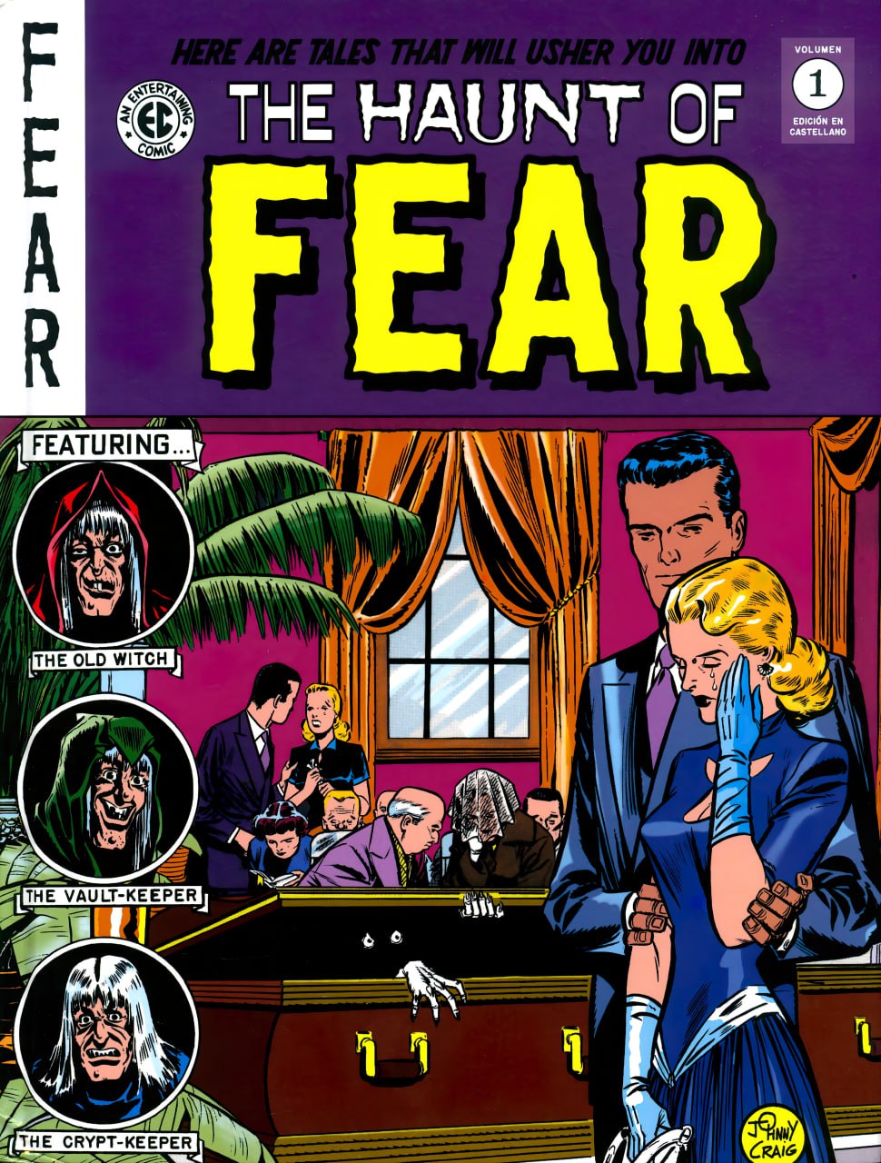Portada ampliada de THE HAUNT OF FEAR