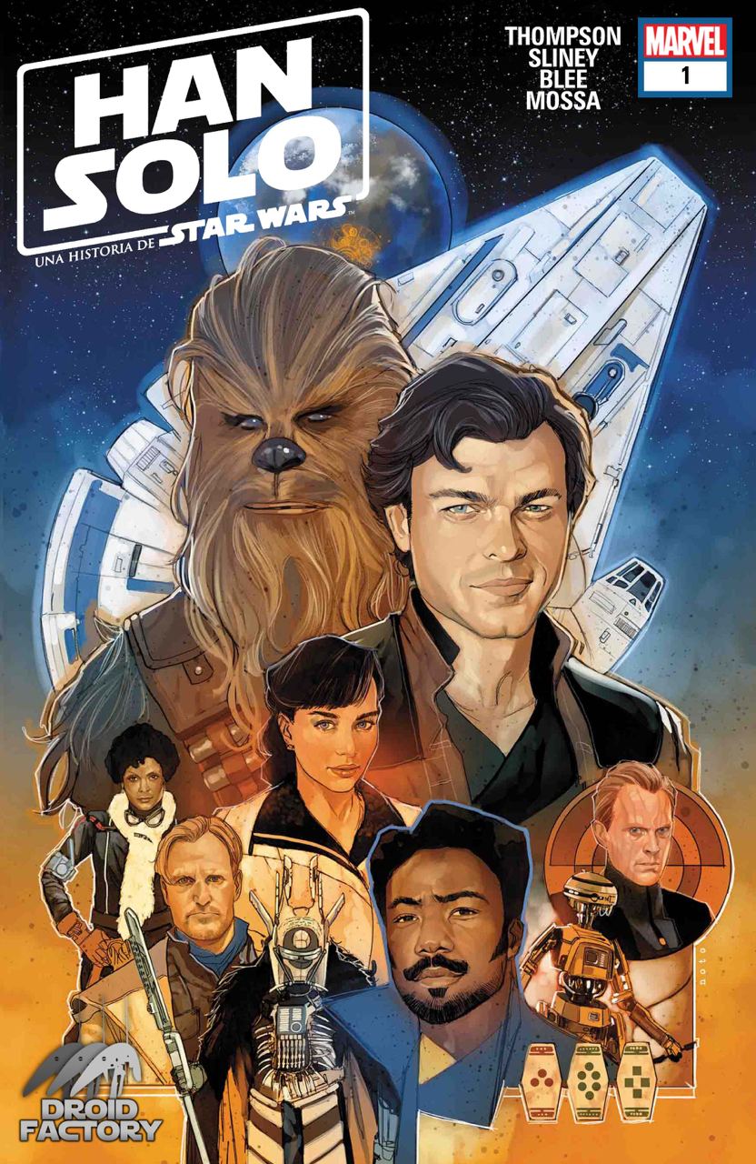Portada ampliada de HAN SOLO