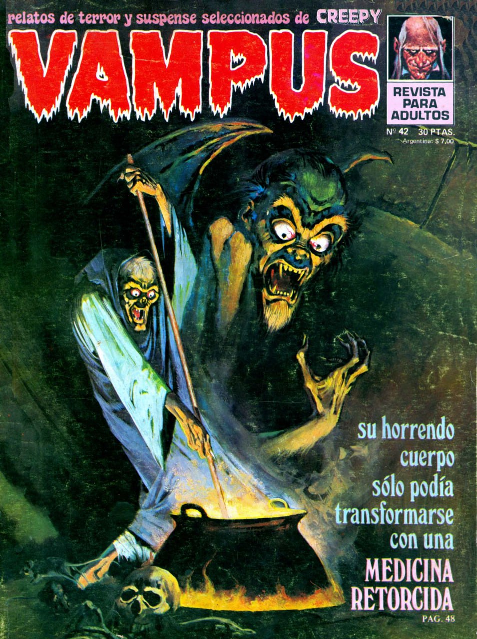 Portada ampliada de VAMPUS