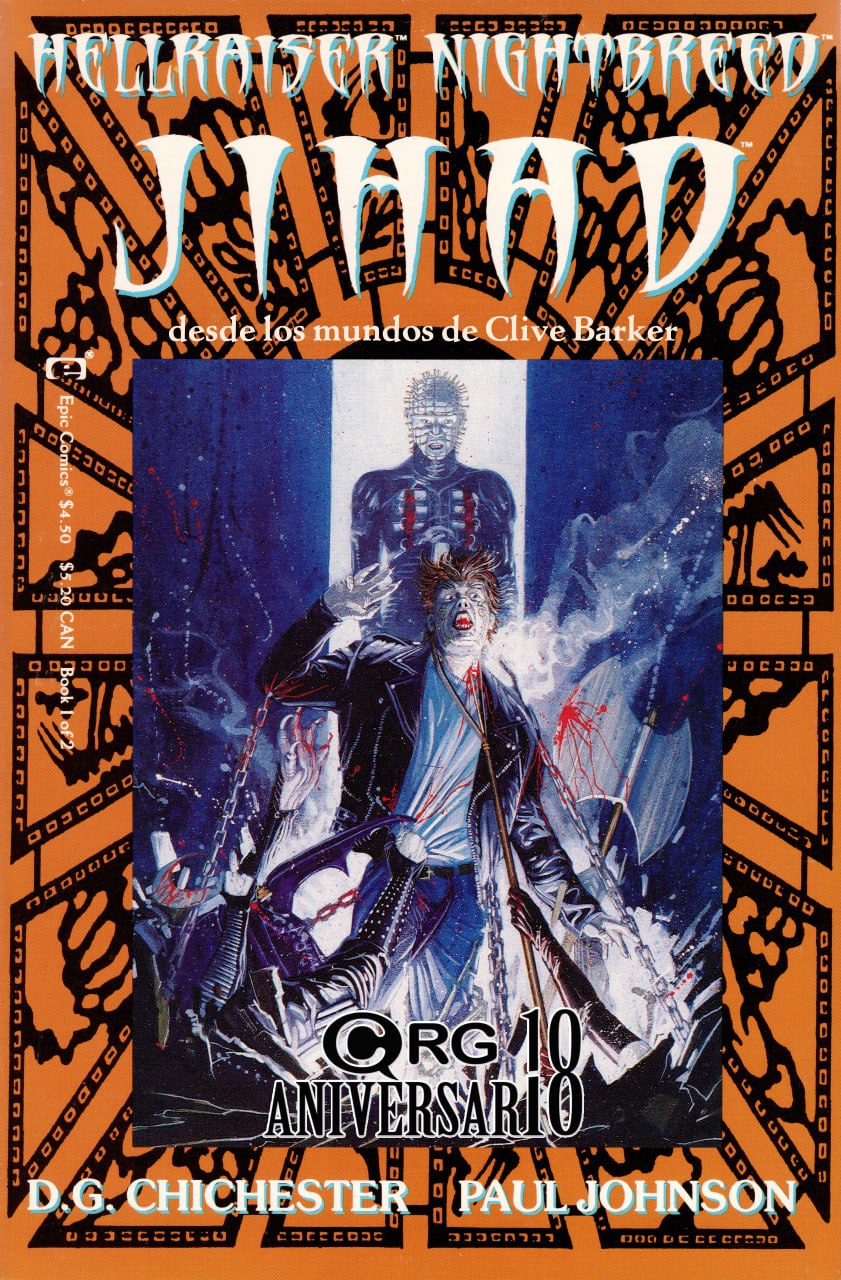 Portada ampliada de Hellraiser Nightbreed Jihad