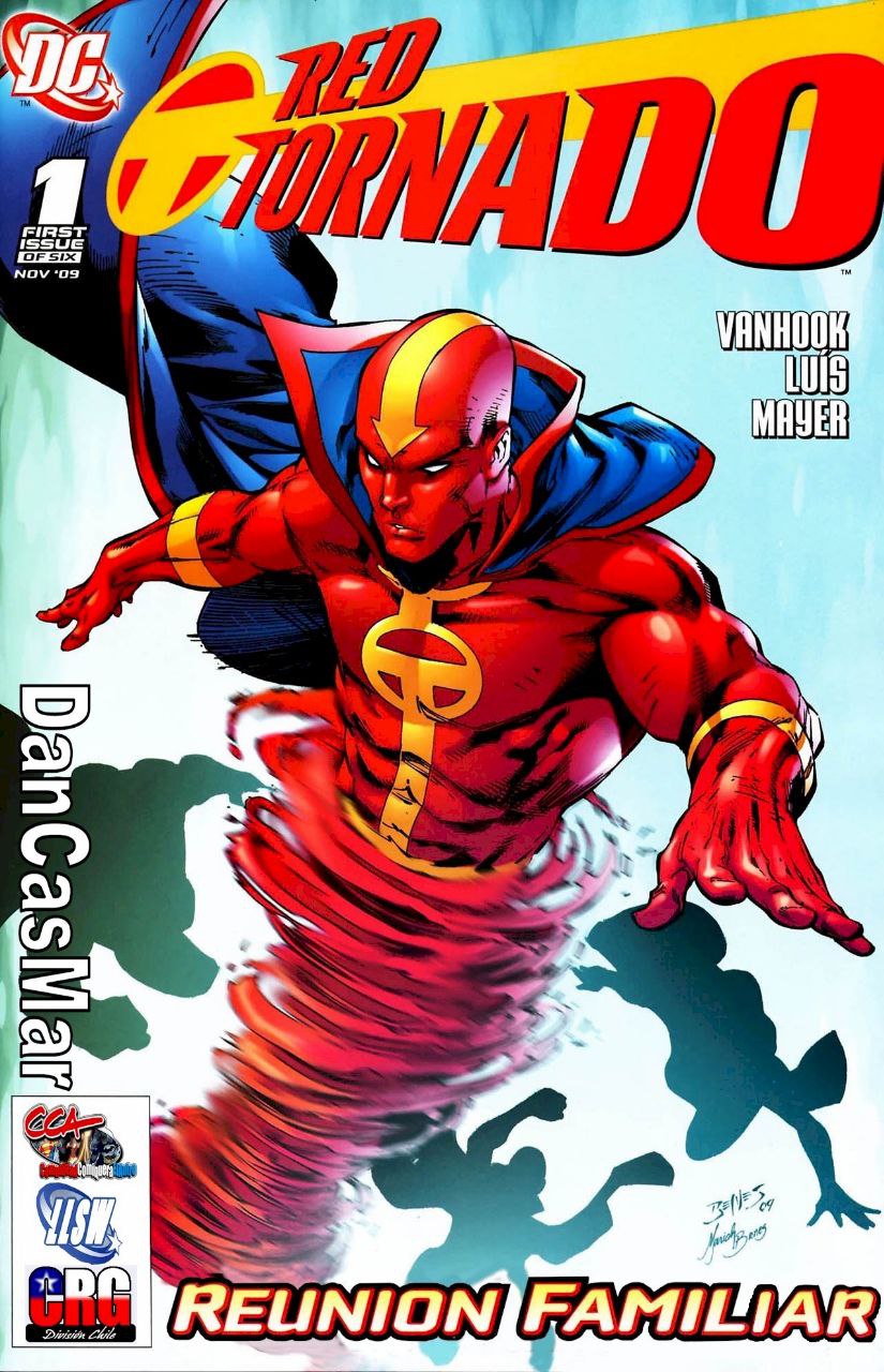Portada ampliada de RED TORNADO