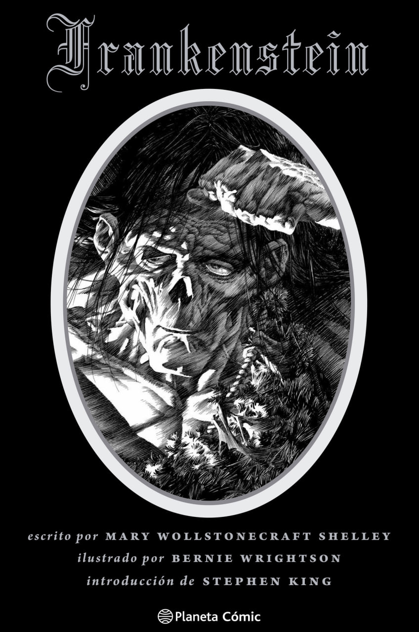Portada ampliada de Frankenstein