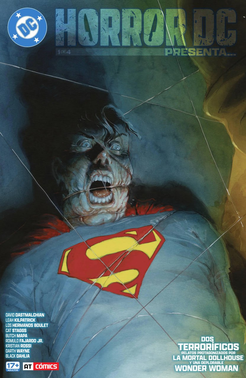 Portada ampliada de HORROR DC PRESENTA