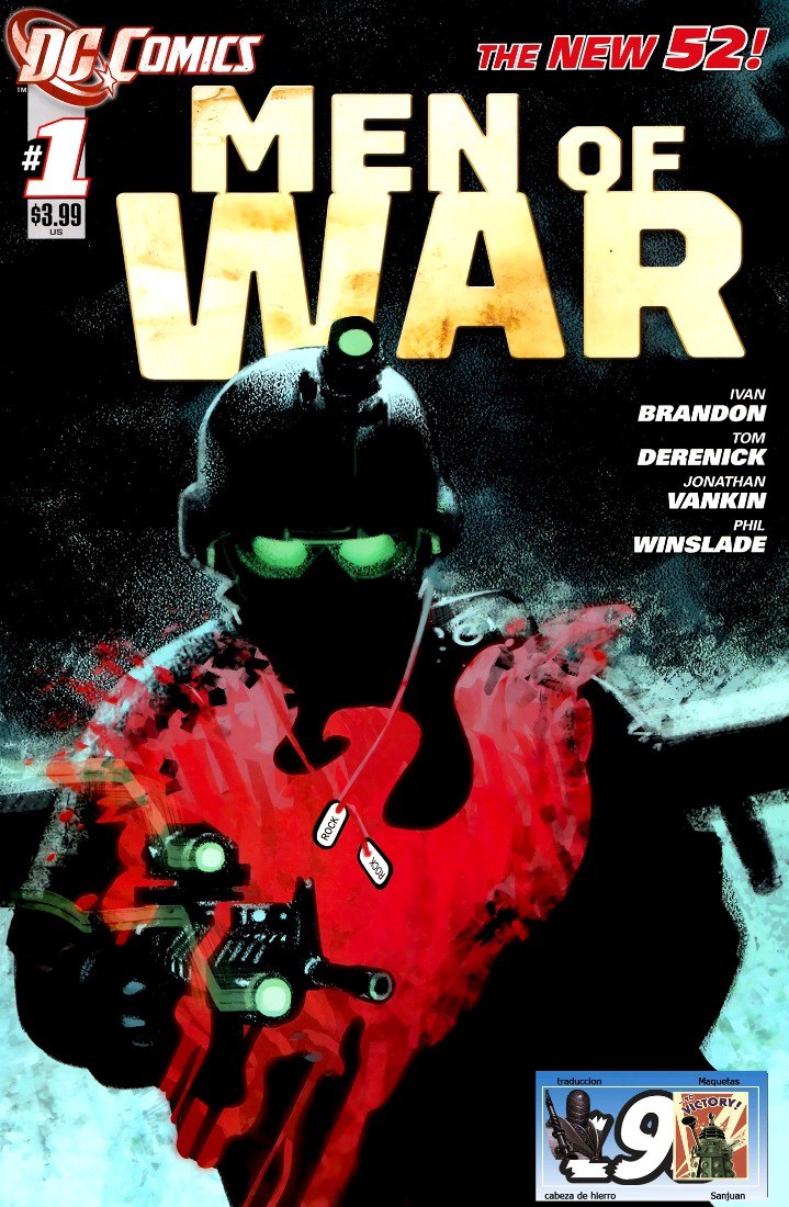 Portada ampliada de MEN OF WAR