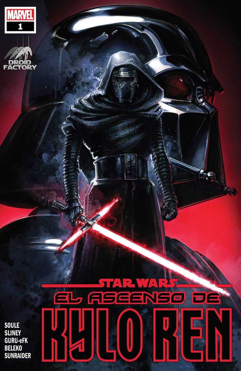 Portada ampliada de EL ASCENSO DE KYLO REN