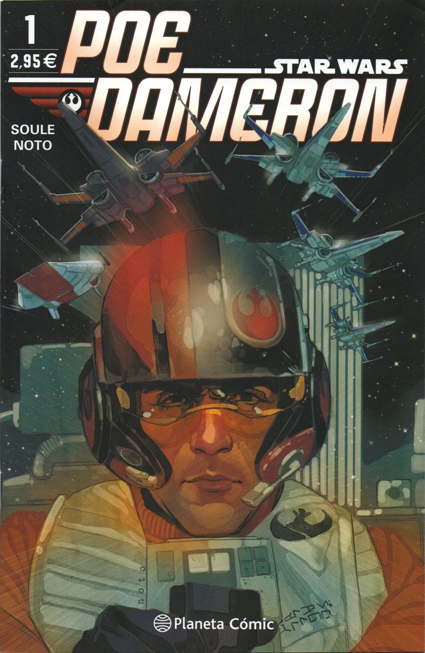 Portada ampliada de POE DAMERON