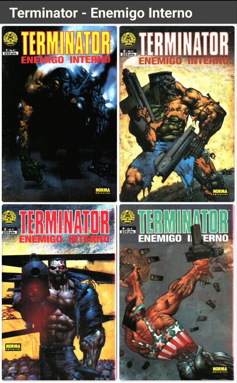 Portada ampliada de Terminator - Enemigo Interno
