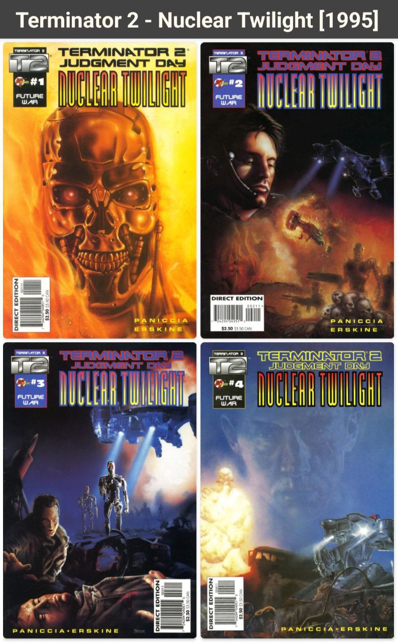 Portada ampliada de Terminator 2 - Nuclear Twilight [1995]