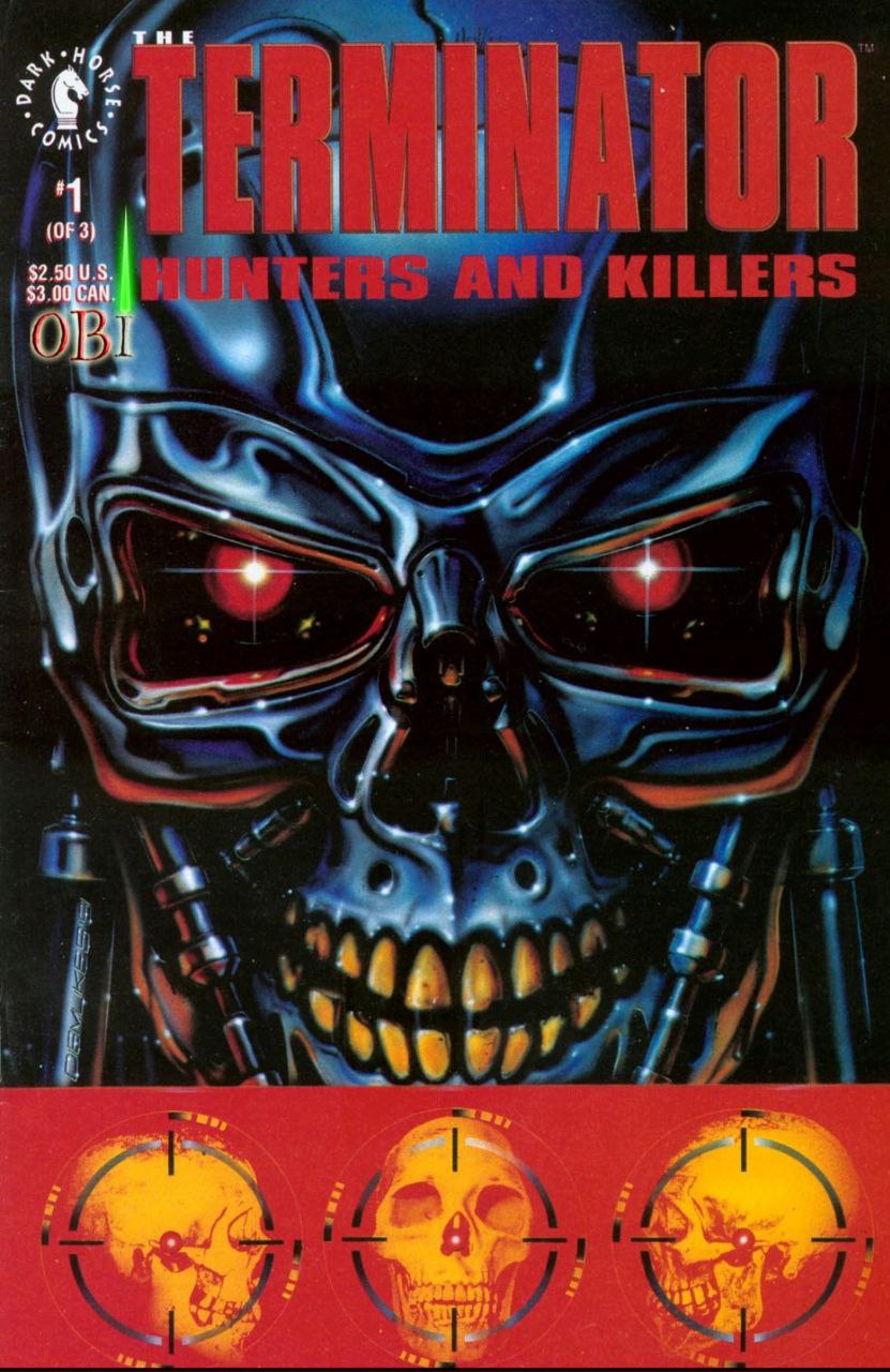 Portada ampliada de THE TERMINATOR HUNTERS AND KILLERS