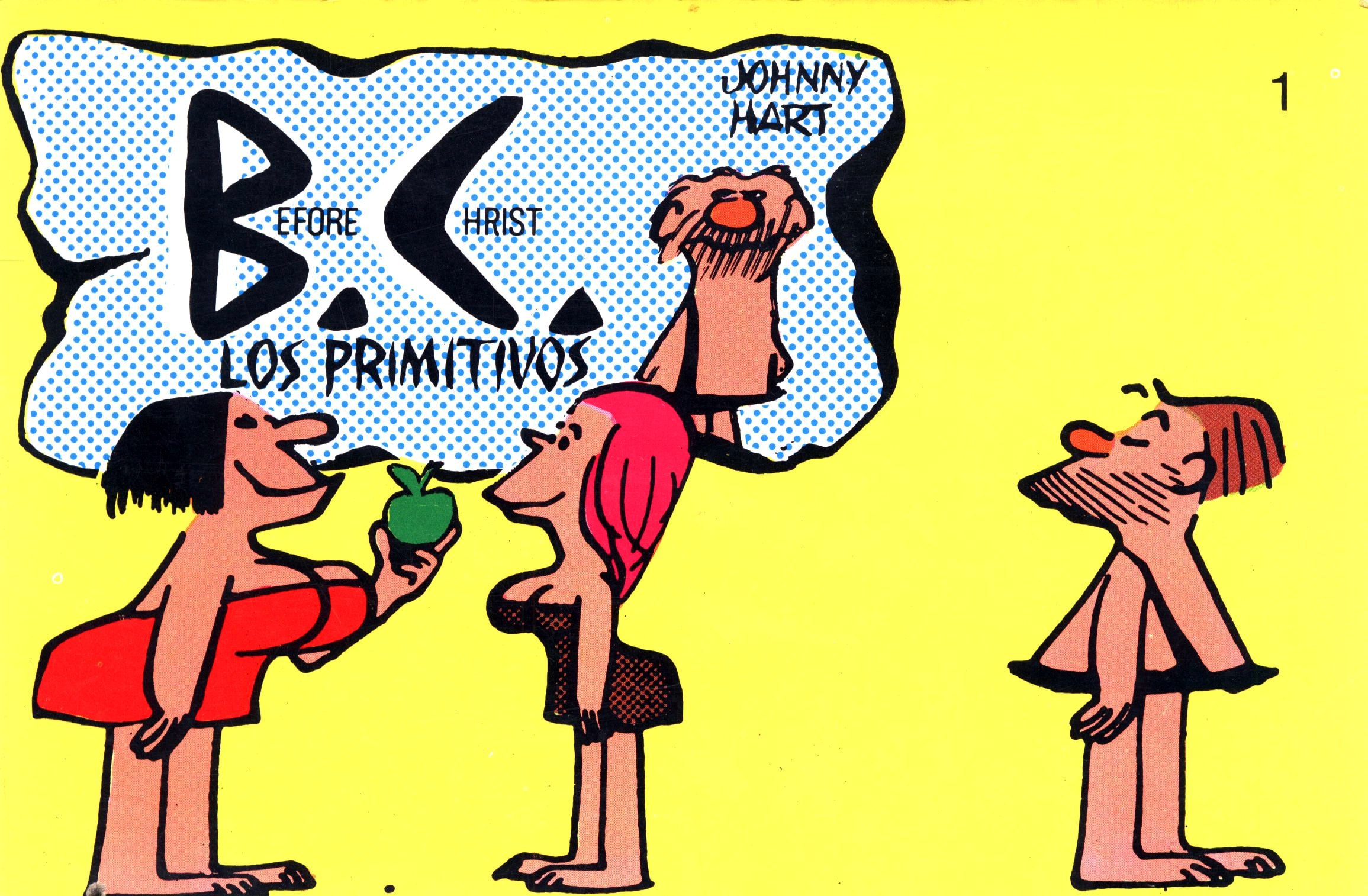 Portada ampliada de B.C. LOS PRIMITINOS