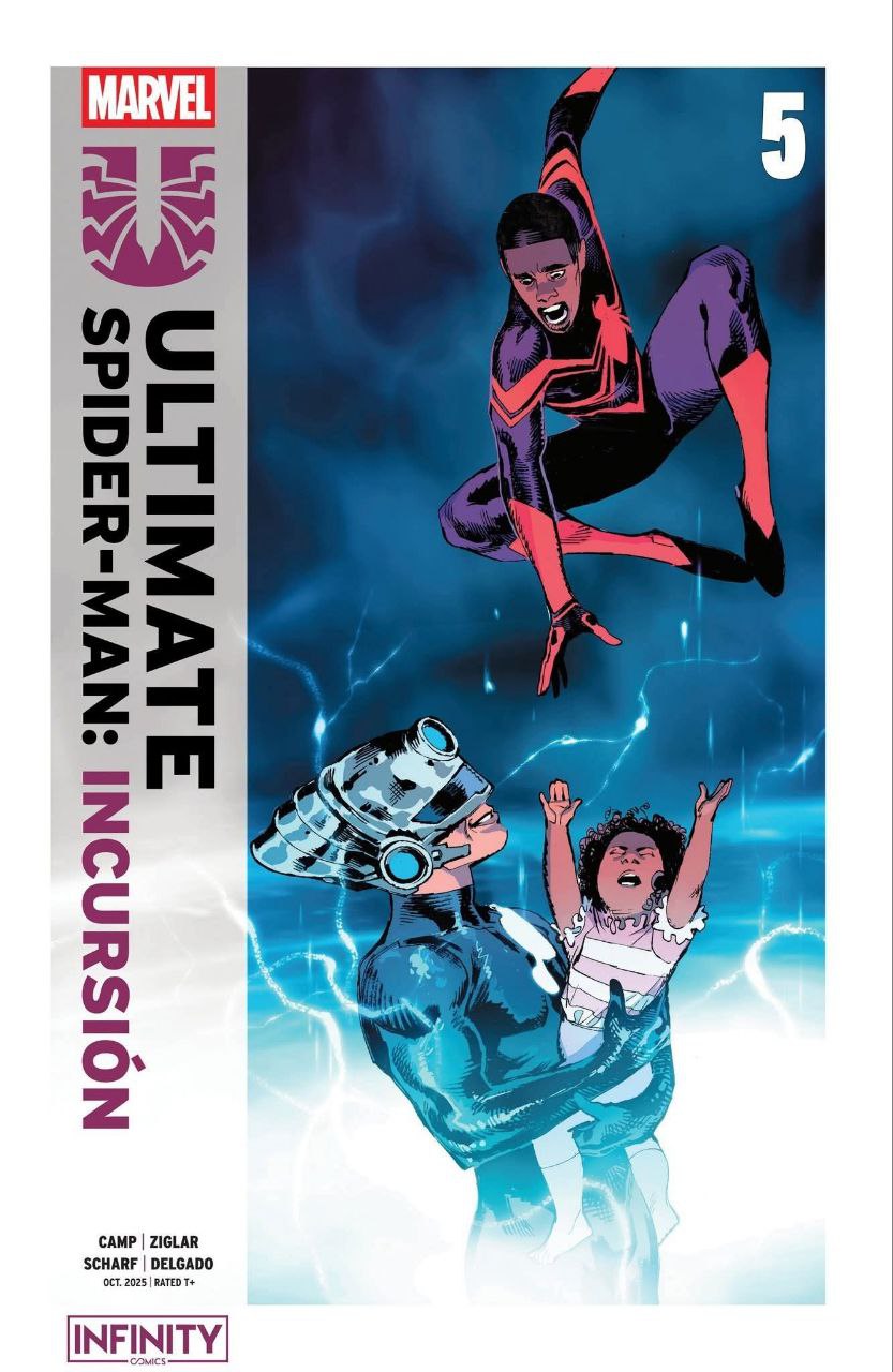Portada ampliada de ULTIMATE SPIDER-MAN: INCURSION