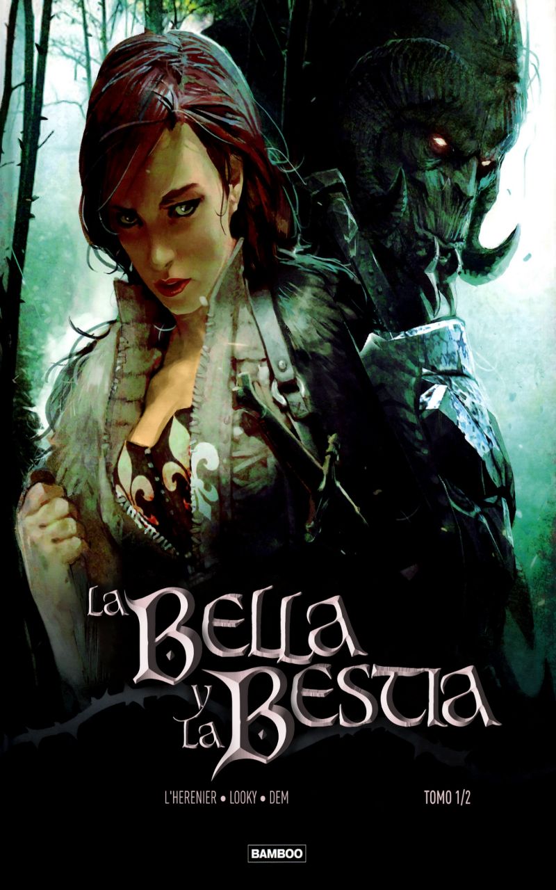 Portada ampliada de La Bella y la Bestia