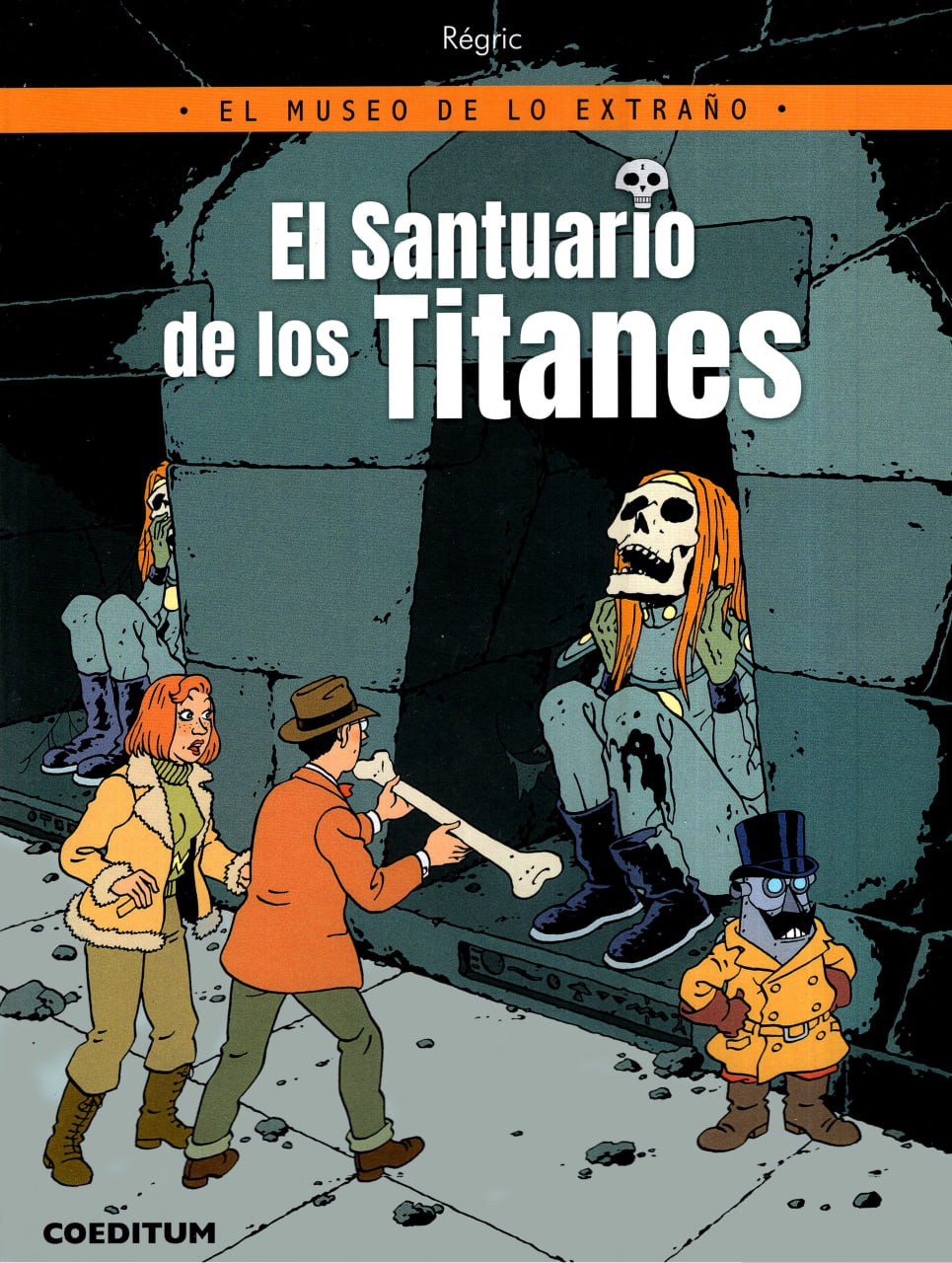 Portada ampliada de El Santuario de los Titanes