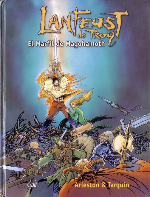 Portada ampliada de LANTEUST de Troy El Marfil de Magohamoth