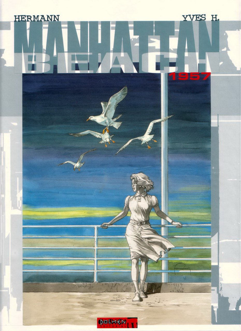 Portada ampliada de Manhattan Beach 1957