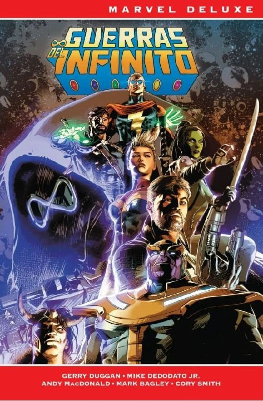 Portada ampliada de GUERRAS INFINITO