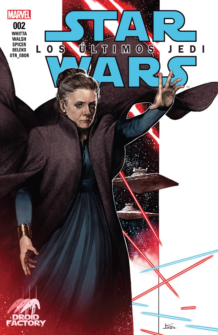 Portada ampliada de STAR WARS Los Ultimos Jedi