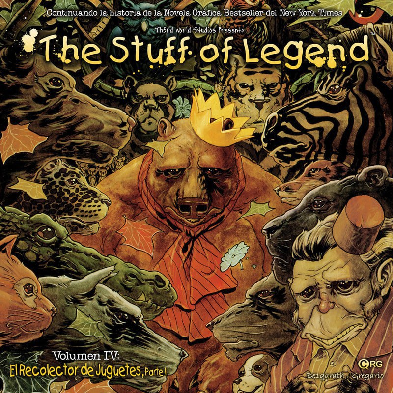 Portada ampliada de The Stuff of Legend