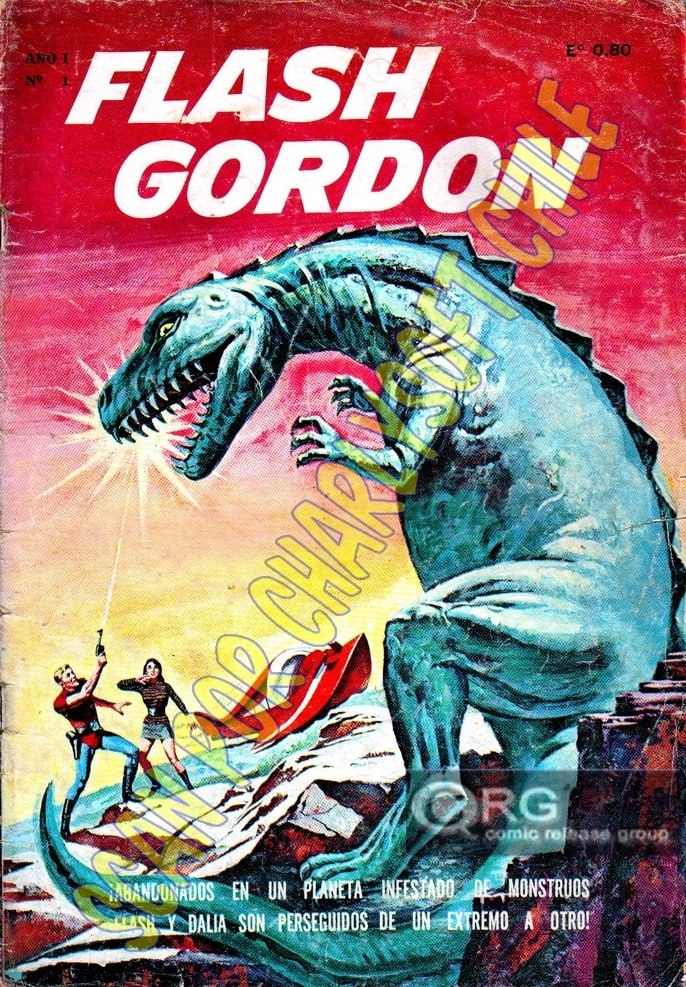 Portada ampliada de FLASH GORDON