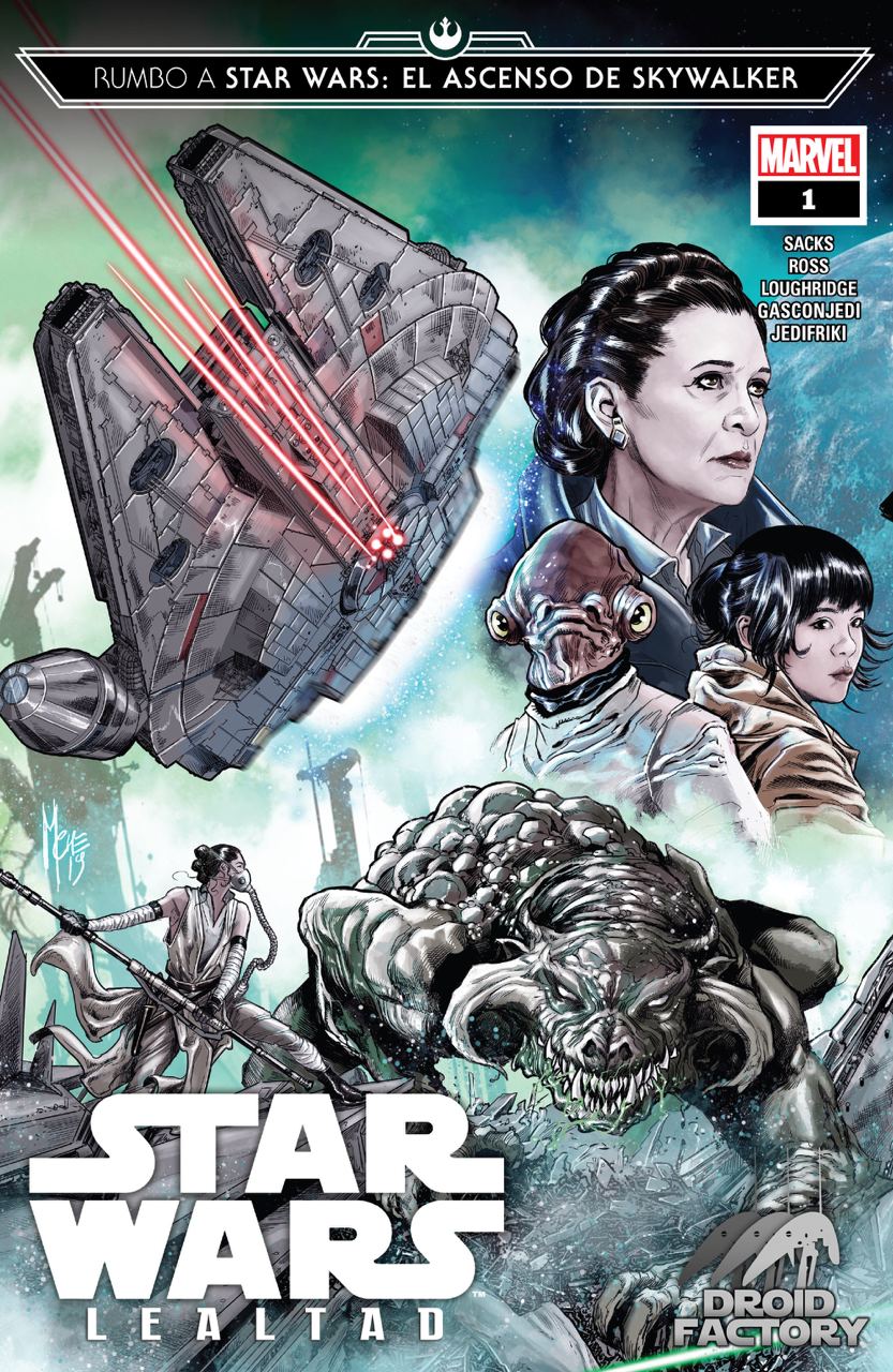 Portada ampliada de Rumbo a Star Wars: El Ascenso de Skywalker