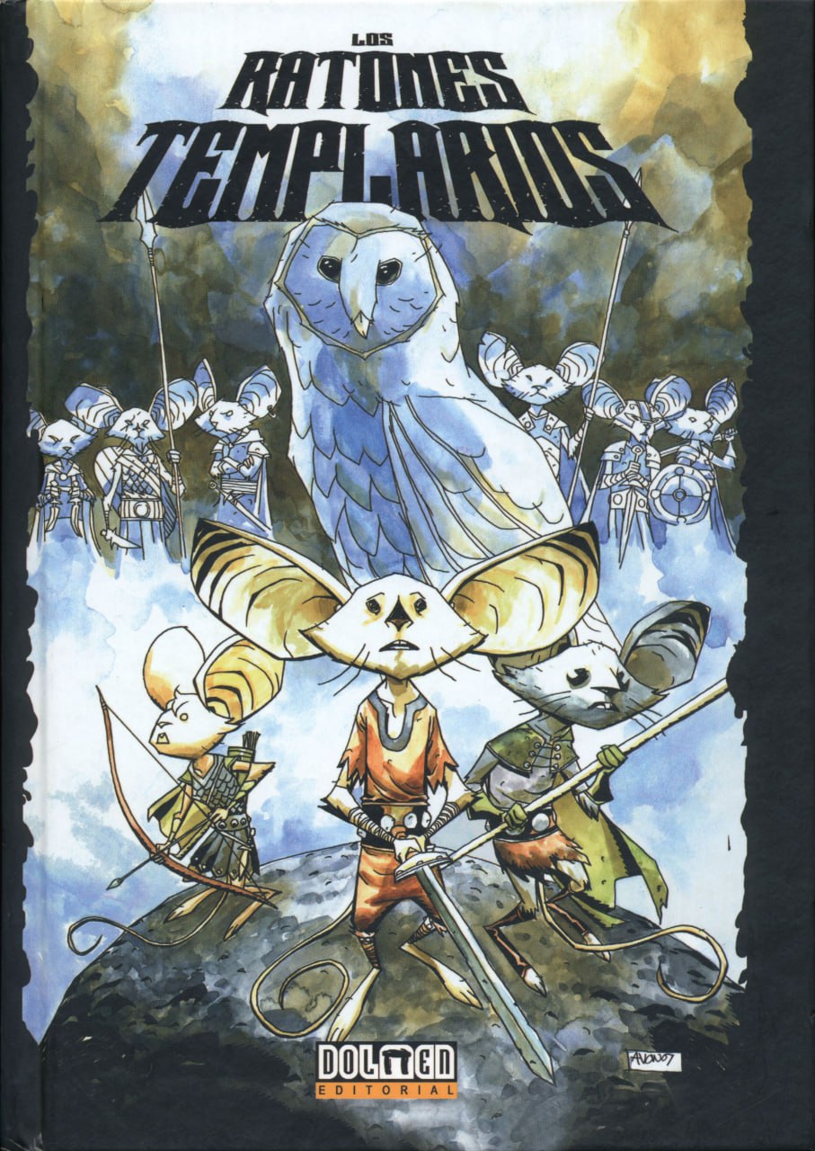 Portada ampliada de LOS RATONES TEMPLARIOS