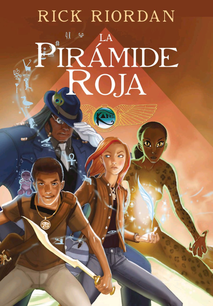 Portada ampliada de La Pirámide Roja