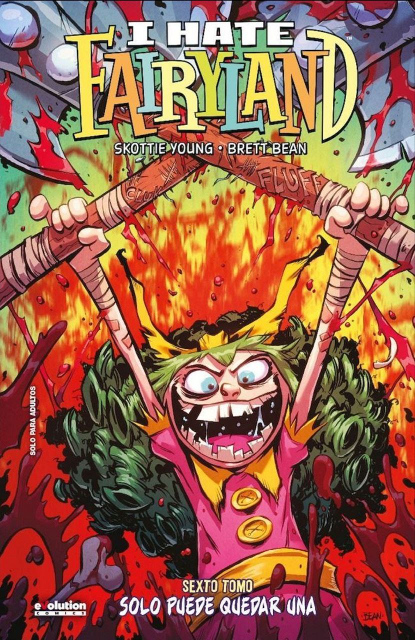 Portada ampliada de I HATE FAIRYLAND