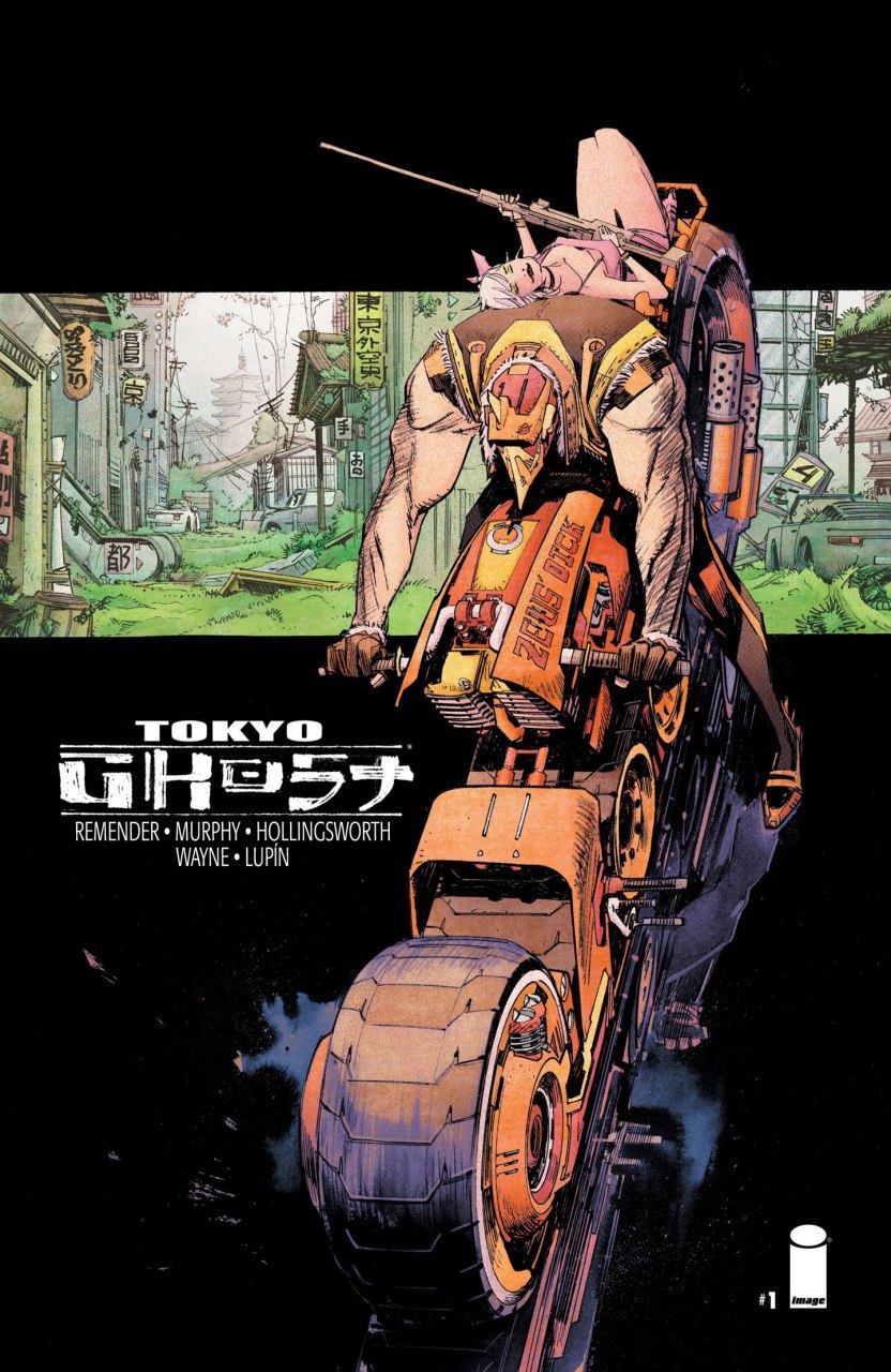 Portada ampliada de TOKYO GHOST