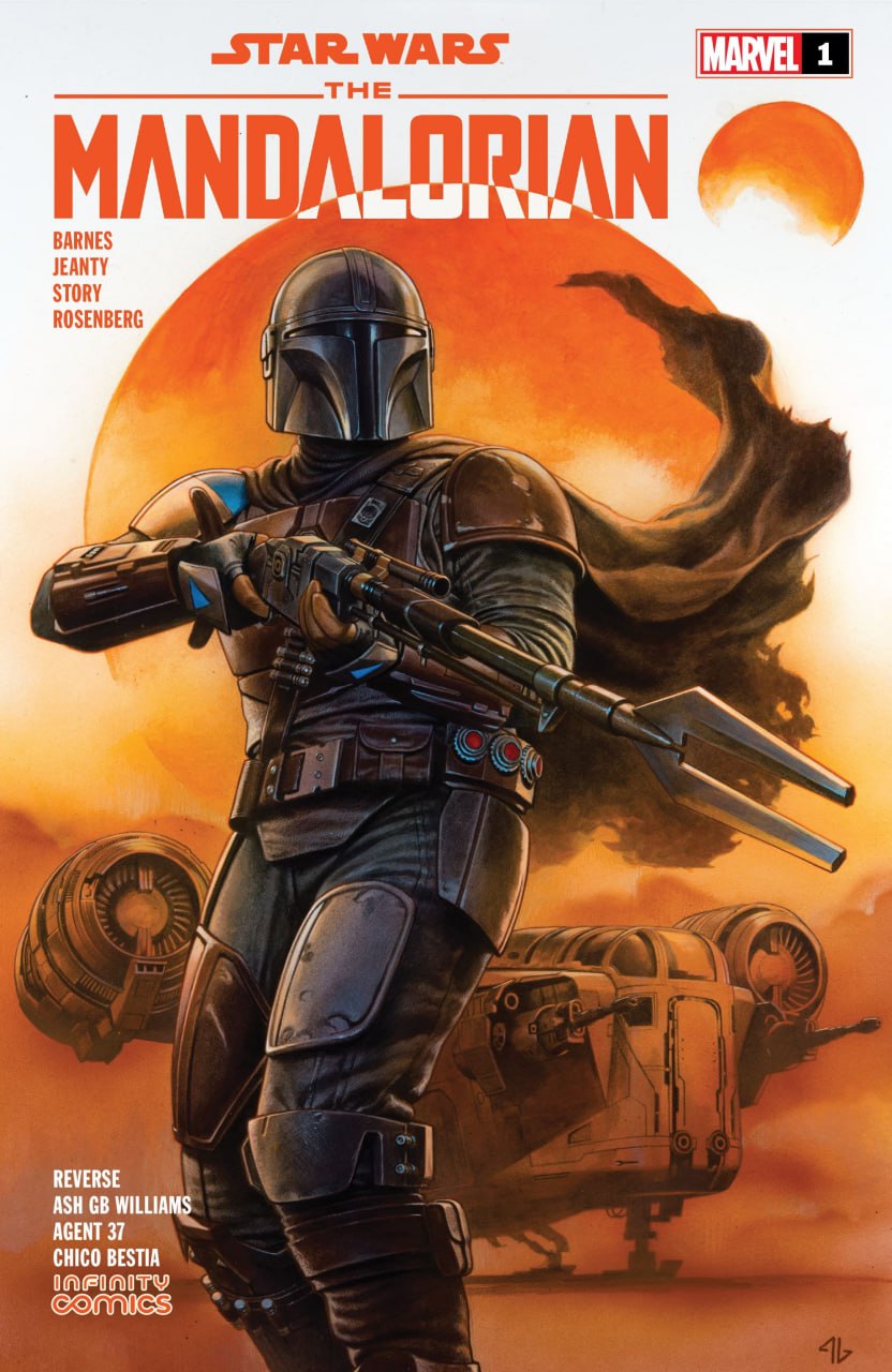 Portada ampliada de THE MANDALORIAN