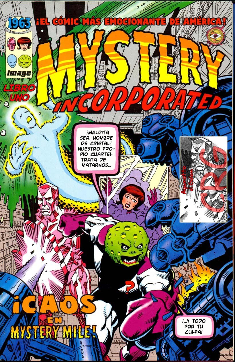Portada ampliada de MYSTERY INCORPORATED