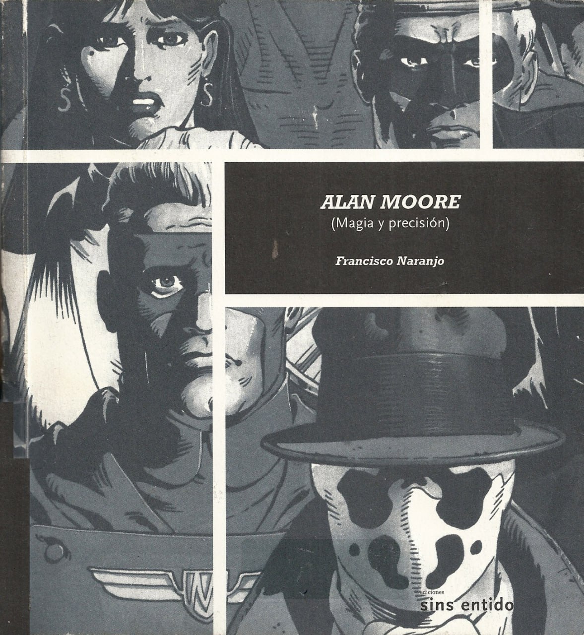 Portada ampliada de ALAN MOORE (Magia y precisión)