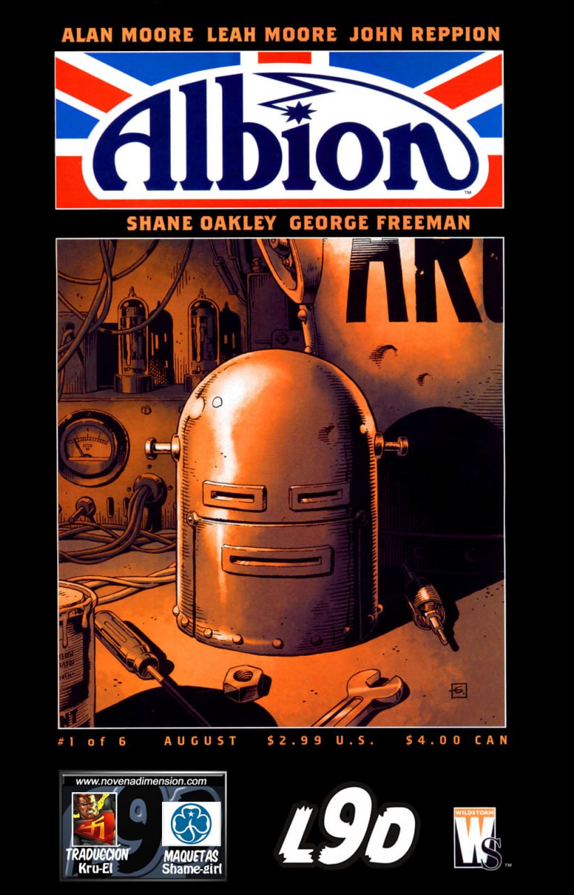 Portada ampliada de Albion