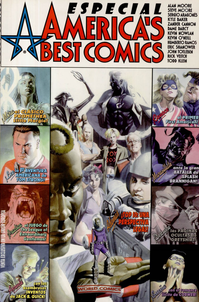 Portada ampliada de ESPECIAL AMERICA'S BEST COMICS