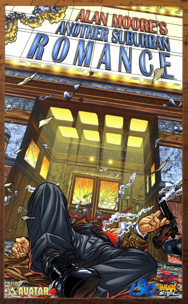 Portada ampliada de Alan Moore's Another Suburban Romance
