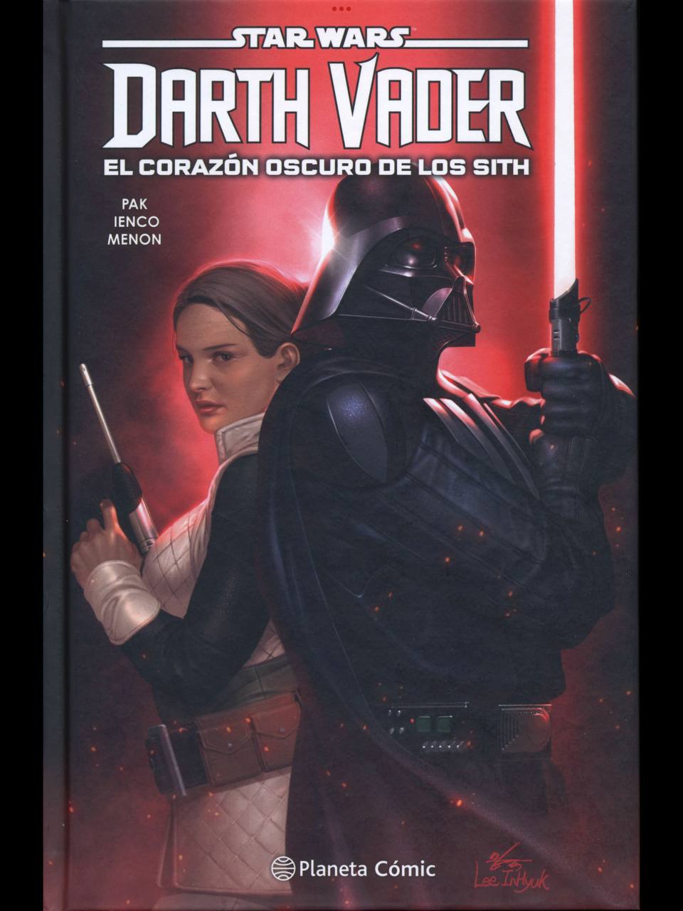 Portada ampliada de DARTH VADER EL CORAZÓN OSCURO DE LOS SITH