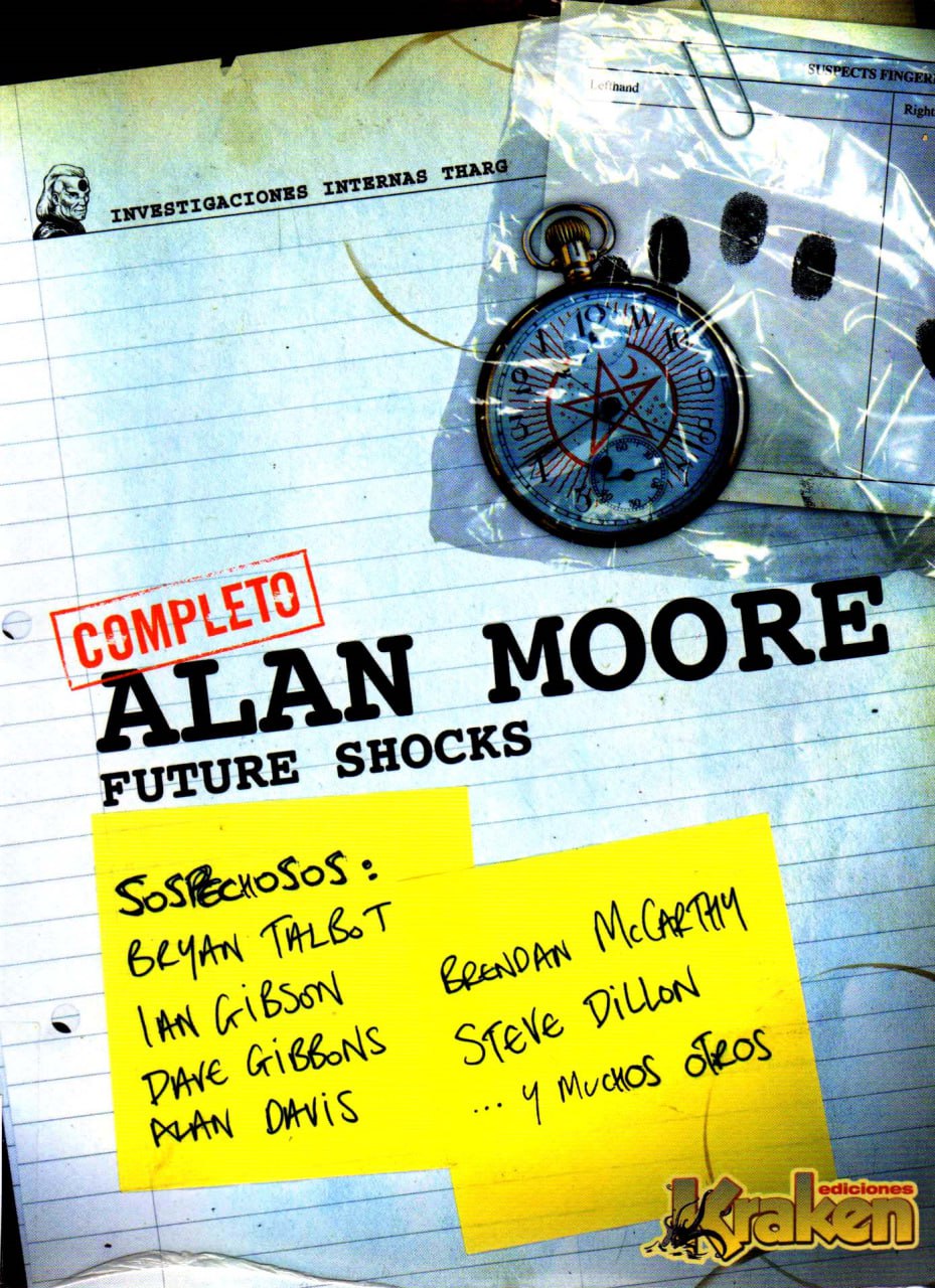 Portada ampliada de COMPLETO ALAN MOORE FUTURE SHOCKS